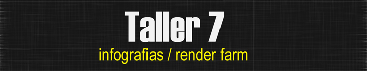 Taller7 Arquitectura Digital: Servicio de Render Farm, Infograf�as 3D, Fotomontajes.